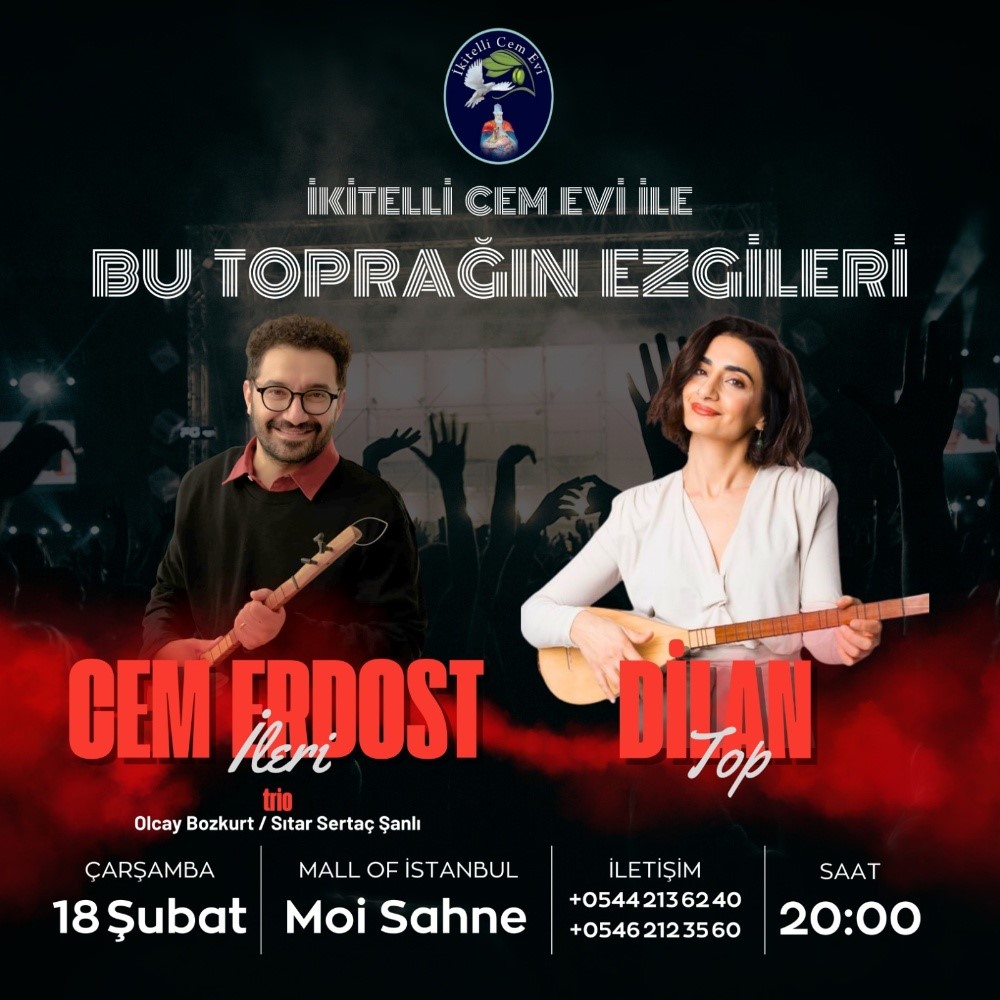 Bu Toprağın Ezgileri Konser Afişi